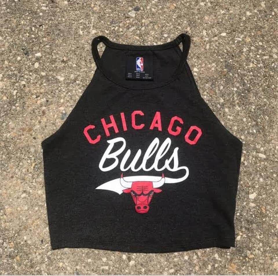chicago bulls crop top forever 21