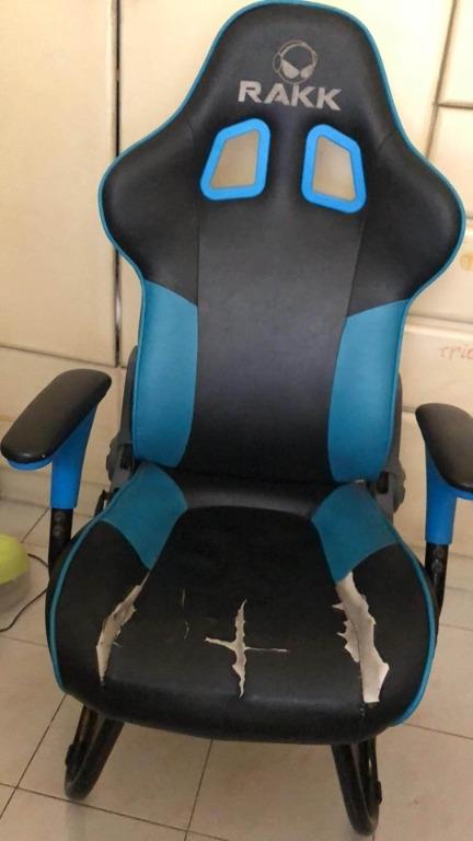 Rakk takus fx gaming chair blue hotsell