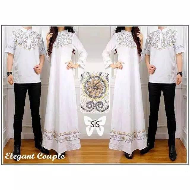 Gamis Putih Fesyen Wanita Pakaian Wanita Gaun Rok Di Carousell