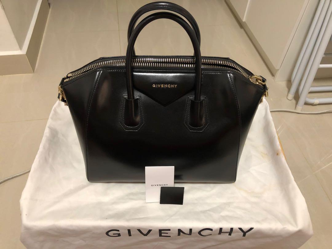 givenchy antigona medium black