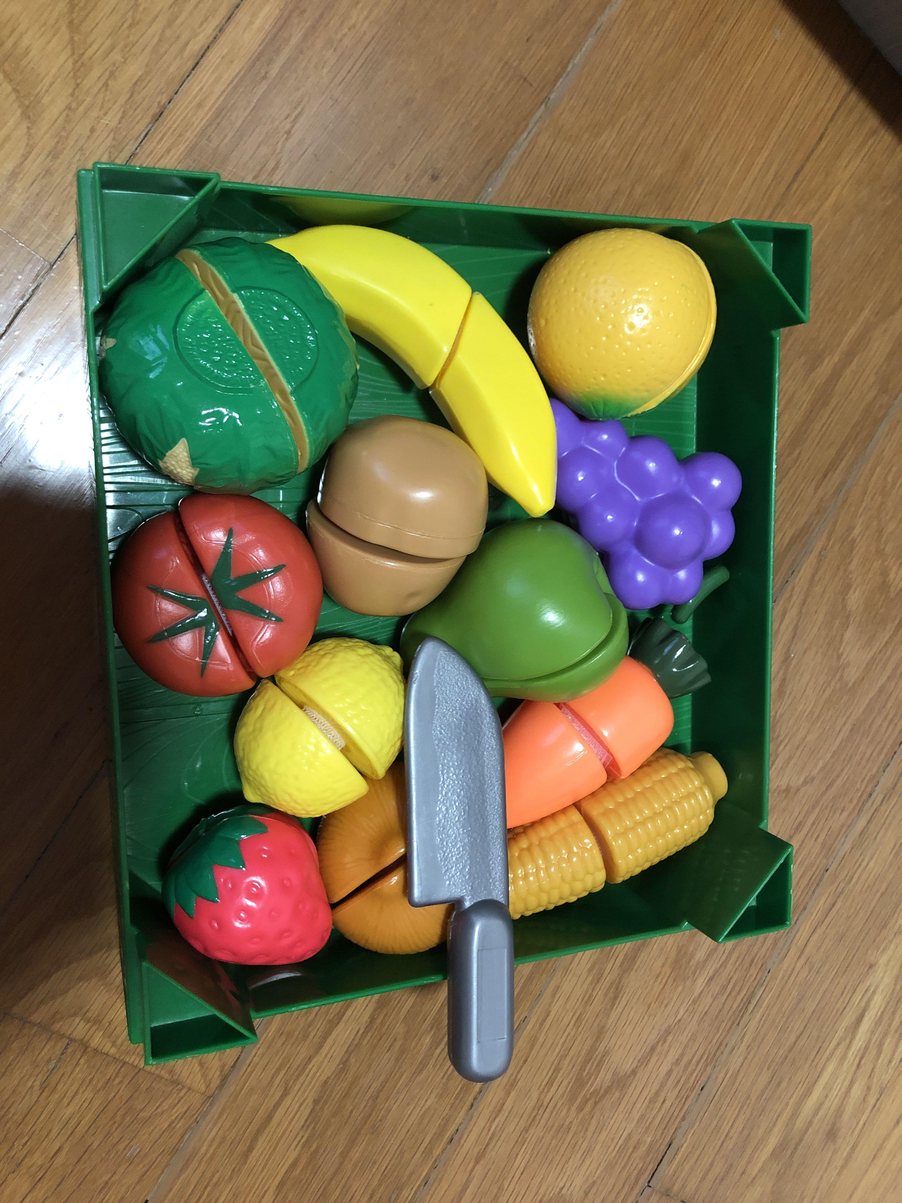 cut and play fruit and vegetables