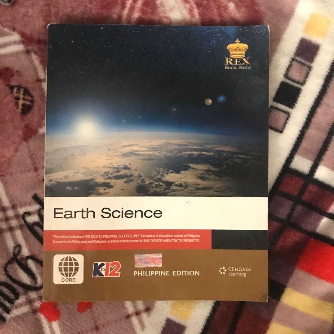 GRADE 11 STEM Earth Science (Category: Textbooks) located in Taytay. Submitted by ilyjian (Listing ID 1024488193, Image 1). Description: GRADE 11 BOOKS ‼️ • ALL BOOKS are in good condition 10/10 • Walang sulat na pangalan or anything sa libro !!! Never been used !! (except 21st Century, may name siya) • Meet up: taytay/cainta area only !! message me for more details 😊 - MINDSHAPERS Pre-Calculus ₱350 ✅ - SIBS Math Connection in the Digital Age (B