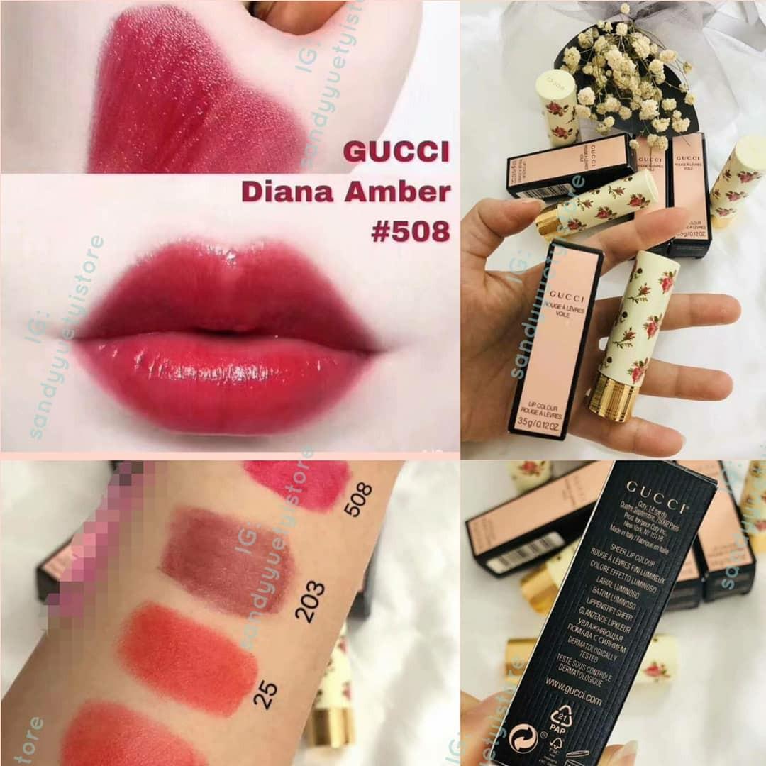 gucci lipstick 508