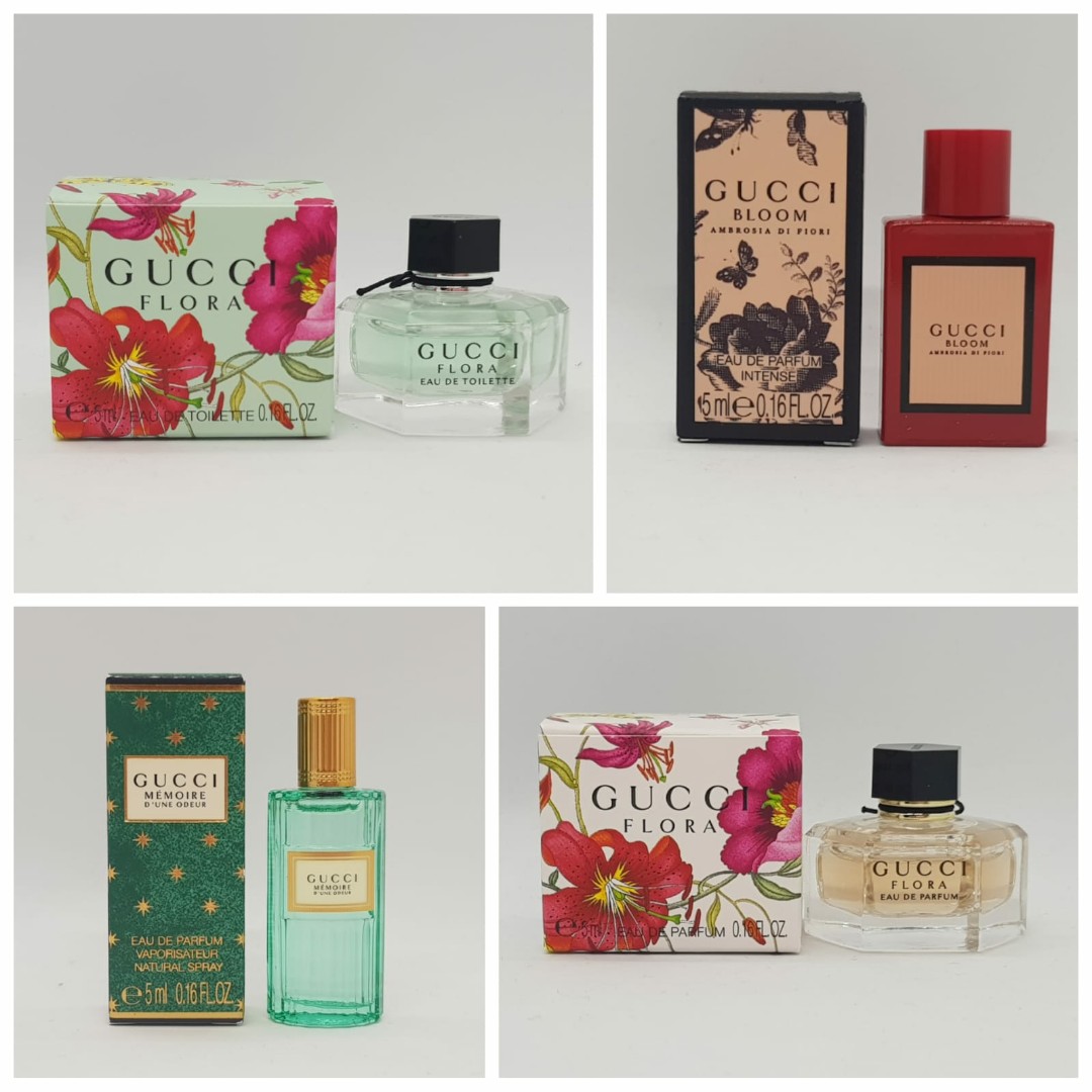 Gucci Assorted Miniature Perfume 5ml Health Beauty Perfumes Deodorants On Carousell