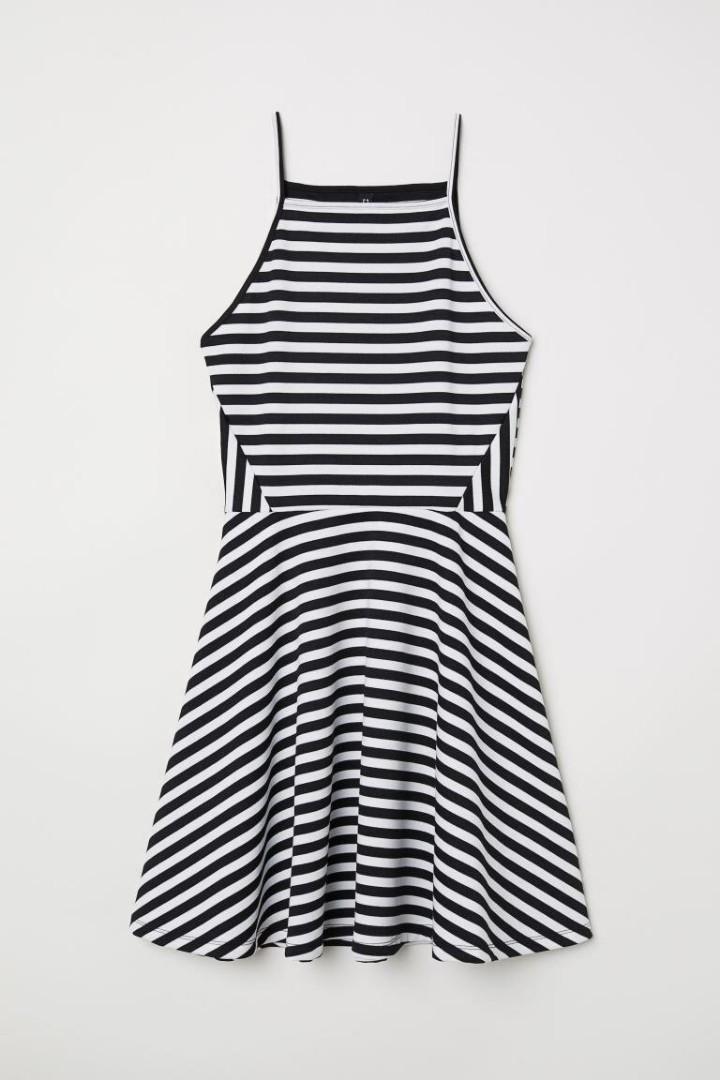 H\u0026M striped Jersey dress, Women's 