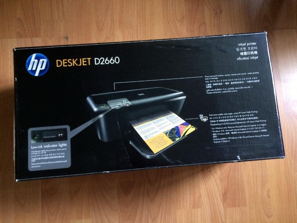 hp d2660 ink