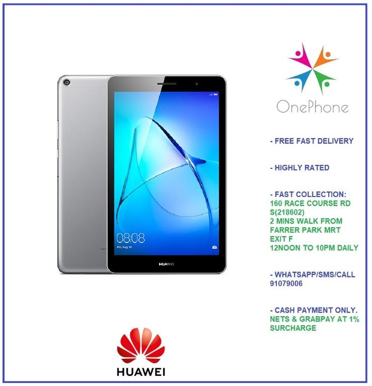 Huawei Mediapad T3 8 0 4g Tab Free Case Mobile Phones Tablets Others On Carousell