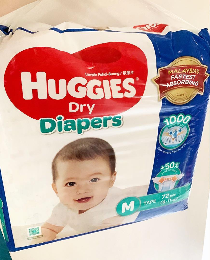 huggies dry tape