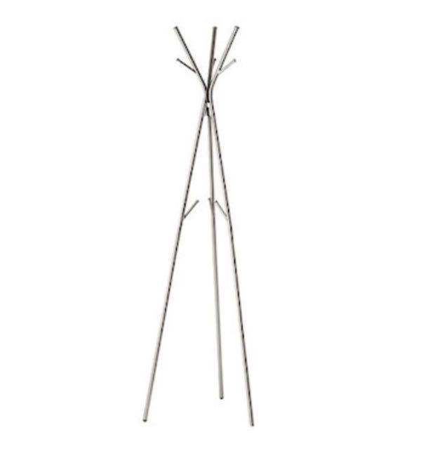 IKEA EKRAR hat and coat stand, silver steel, 傢俬＆家居, 其他 Carousell