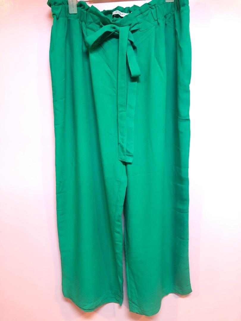 plus high waisted trousers