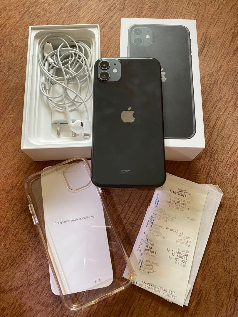 Iphone 11 64gb Garansi Ibox Lengkap Nota Bisa Cod Tt Telepon Seluler Tablet Iphone Iphone 11 Series Di Carousell