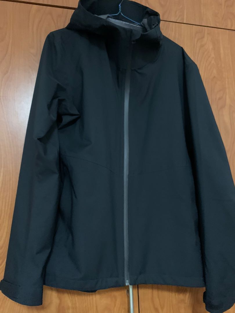 Uniqlo Blocktech Parka, Men's Fashion 