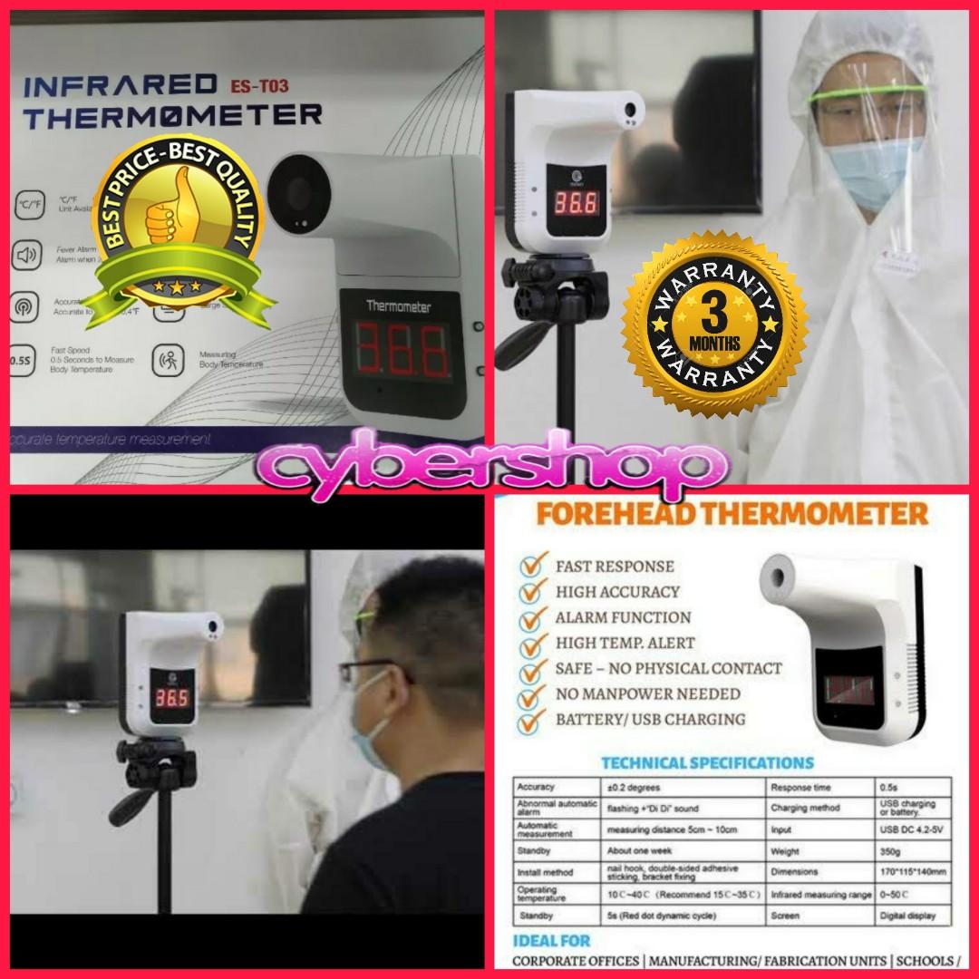 K3 Infrared Thermometer With Stand Electronics Cctv Security Products On Carousell