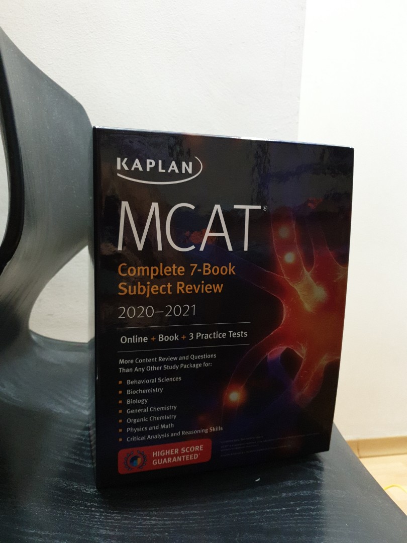 Kaplan Mcat 2020 2021 Complete 7 Book Subject Review Books