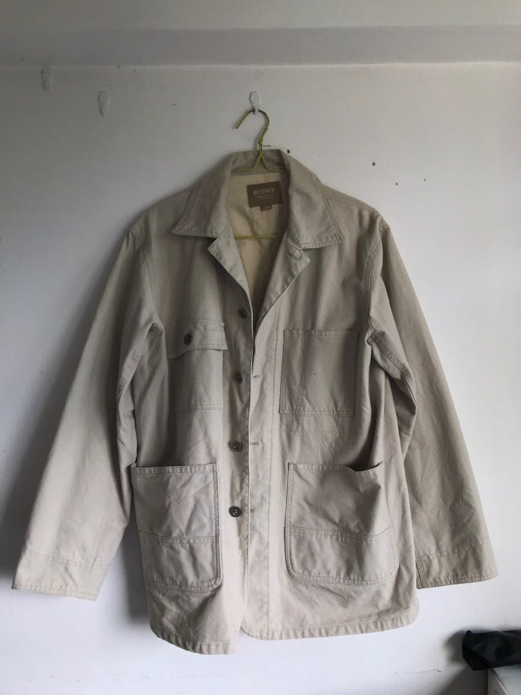 Khaki Workwear Jacket, Men's Fashion, Coats, Jackets and Outerwear on