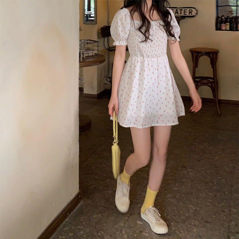 Cute dress korean clearance