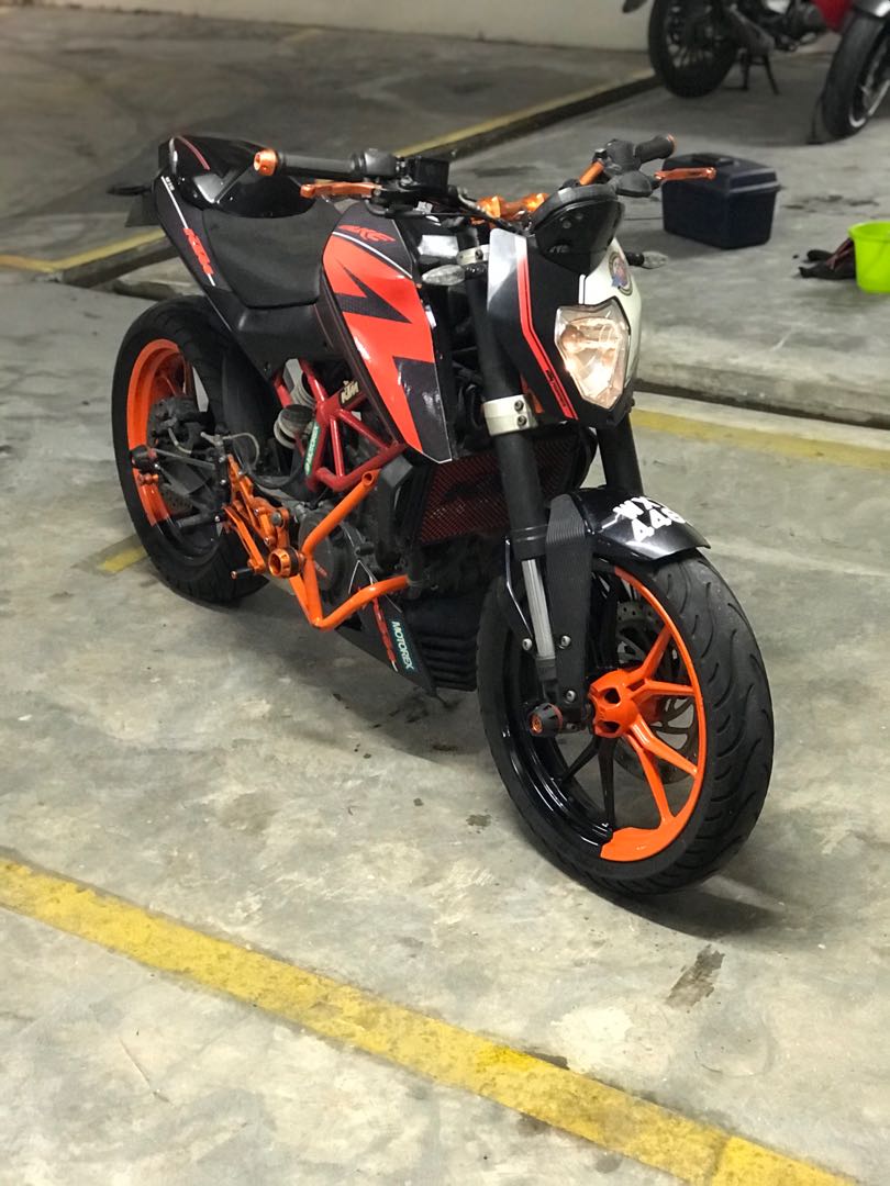 KTM DUKE 200 cc powerpart, Motorbikes 
