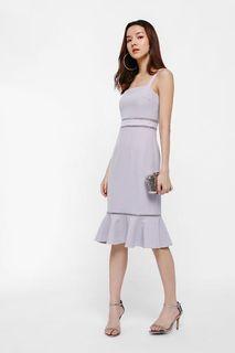 Love Bonito Kishena Ruffle Hem Strappy Pencil Dress