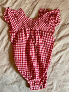 Cute Osh kosh red onesie