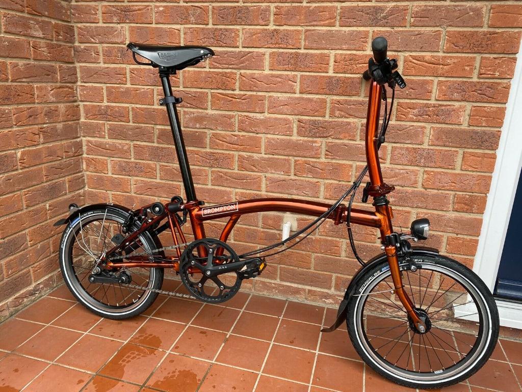 used brompton folding bike for sale