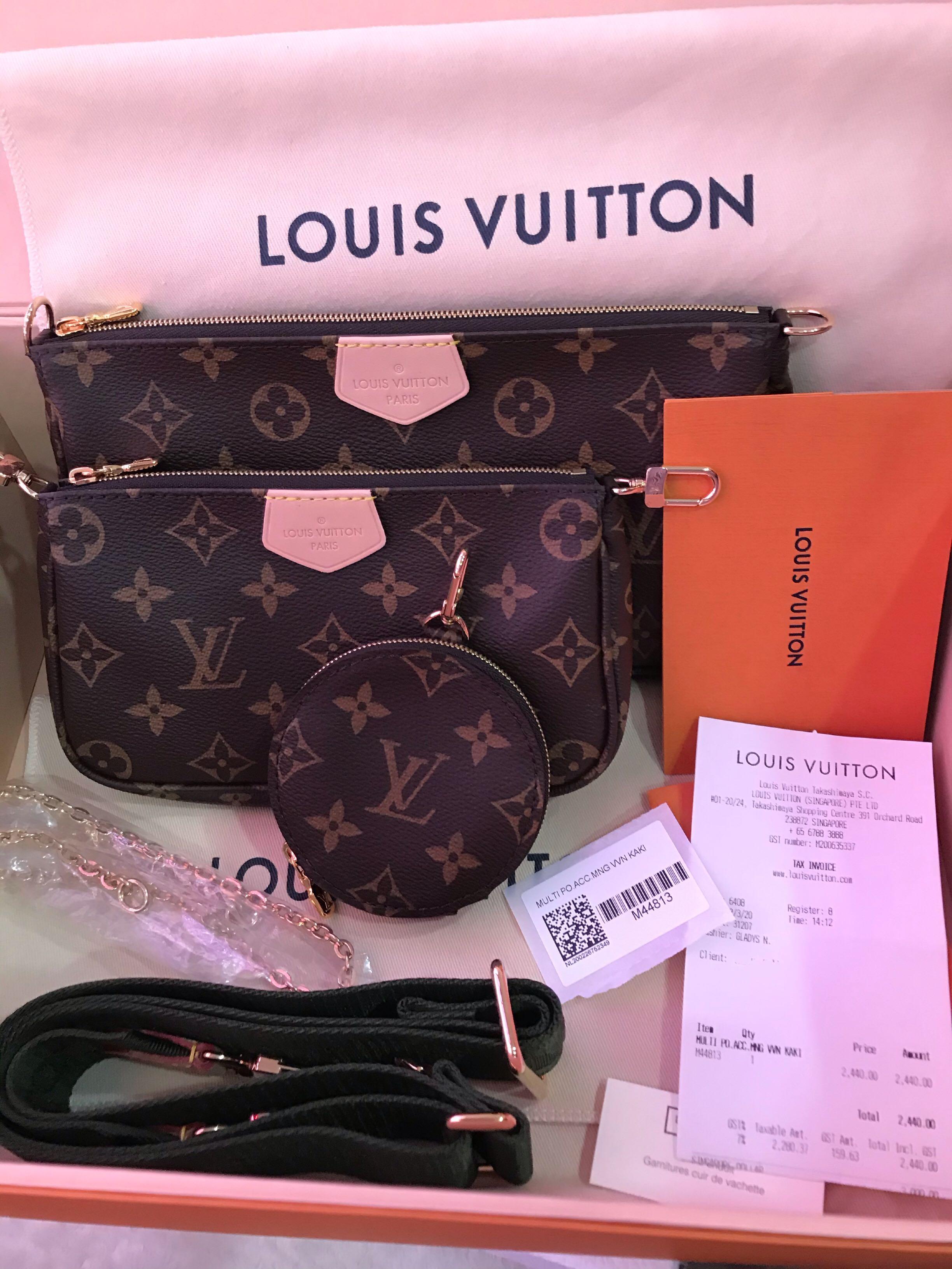 Bag Organizer for Louis Vuitton Multi Pochette Accessoires (Set of 3)