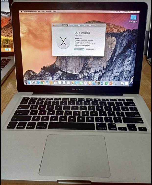 Macbook Pro 13 Inch Mid 09 For Sale Electronics Computers Laptops On Carousell