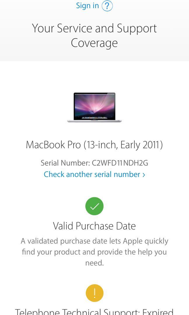 Macbook pro 2011 (13inch (Category: Laptops & Notebooks) located in Valenzuela. Submitted by dropcee (Listing ID 1024597359, Image 2). Description: .