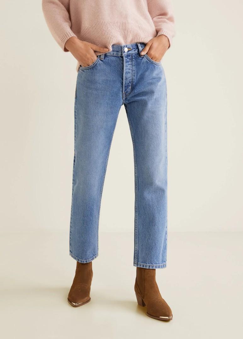 mango vintage straight jeans