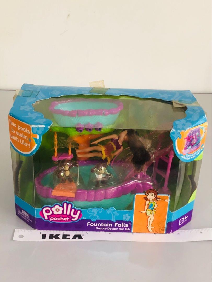 Polly pocket fountain falls new arrivals
