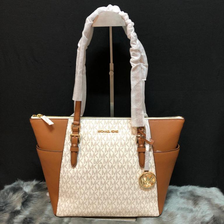 michael kors large vanilla tote
