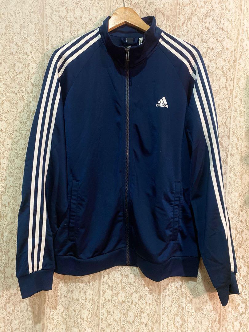 adidas navy blue jacket