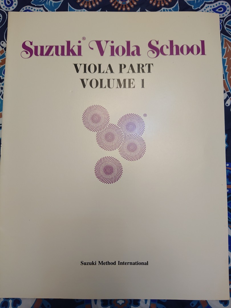 NEW Suzuki Viola book 1, Hobbies & Toys, Books & Magazines, Fiction