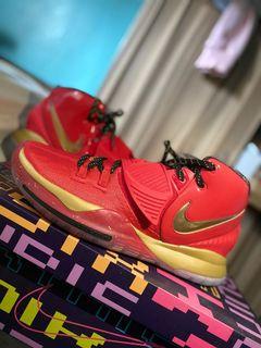 Sepatu Basket Model Nike Kyrie 6 Warna Emas Untuk Pria Shopee