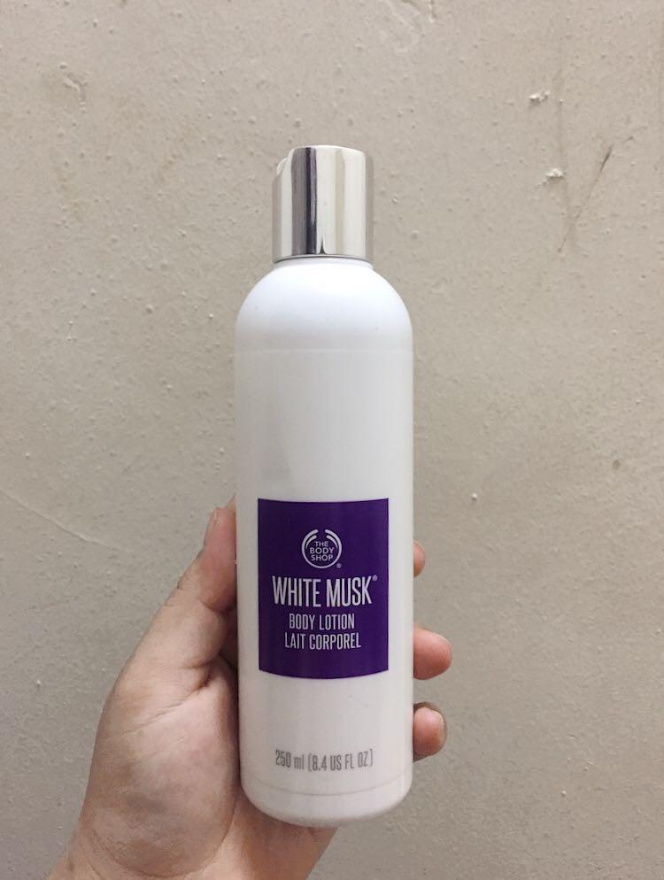 Original The Body Shop Body Lotion White Musk Health Beauty Skin Bath Body On Carousell