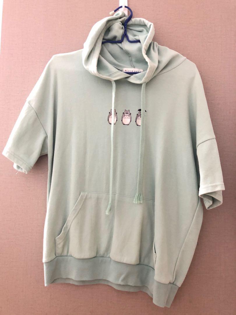 Pale green hoodie Clearance