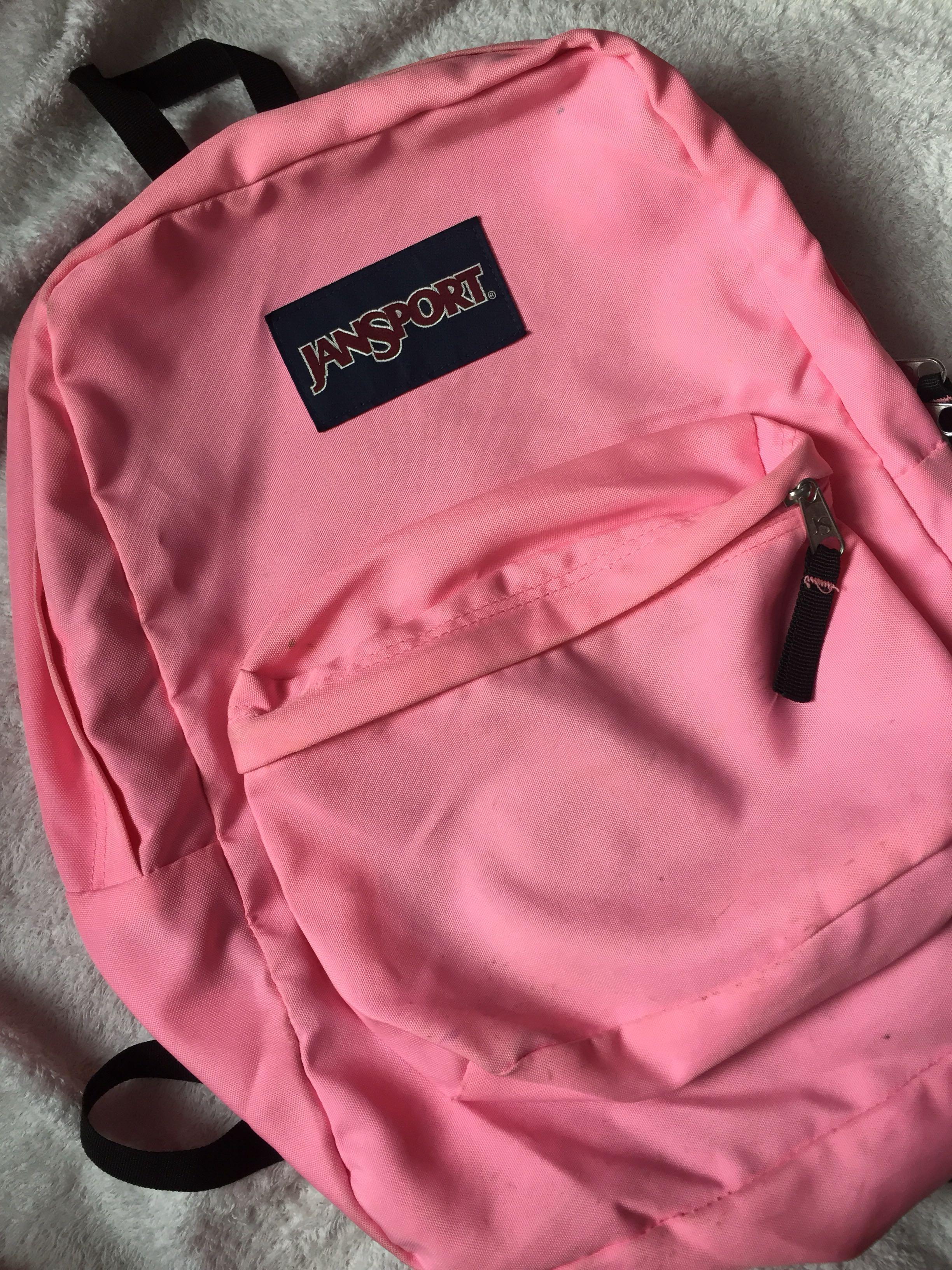 Jansport on sale bag pink
