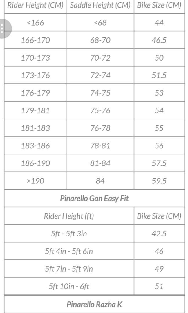 Dogma f8 sale size guide