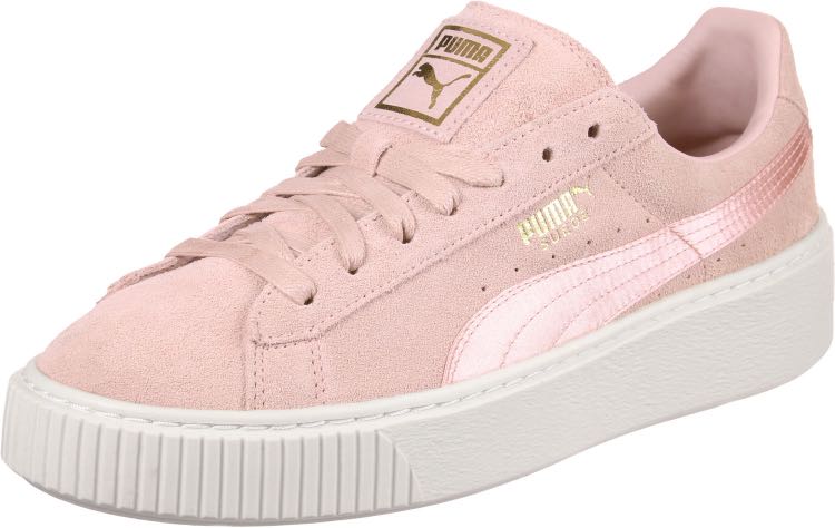 Puma suede pink sneakers, Women's 