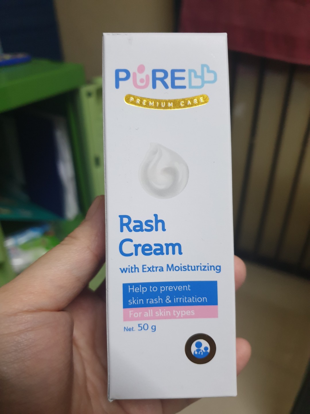 pure baby rash cream