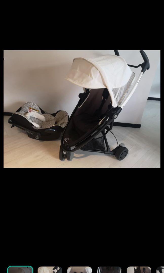 Quinny Zapp Extra 2 Stroller (Car Seat SOLD), Babies & Kids, Going Out, Strollers on Carousell