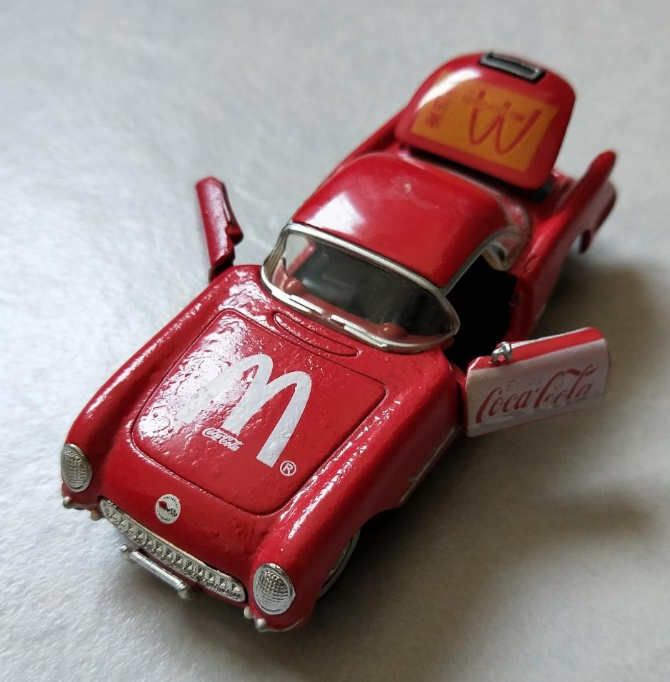 Red Corvette McDonalds, Hobbies & Toys, Toys & Games on Carousell