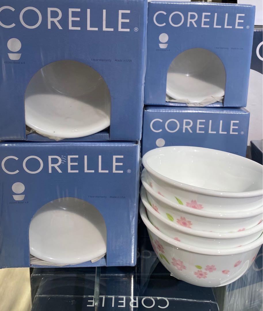 sale 39 u p 65 corelle sakura bowls 450ml x4 pcs