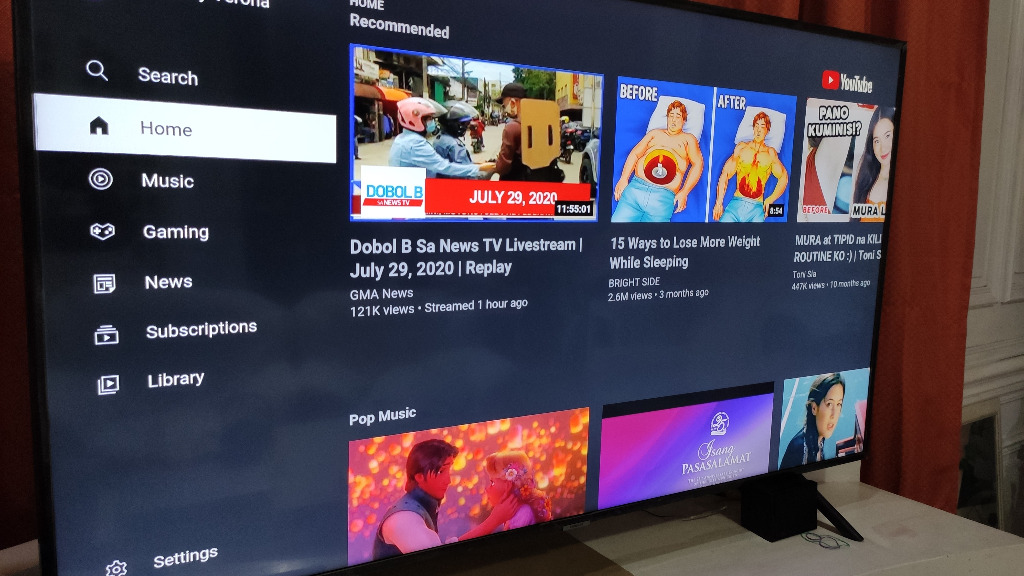 samsung smart tv 55 inch