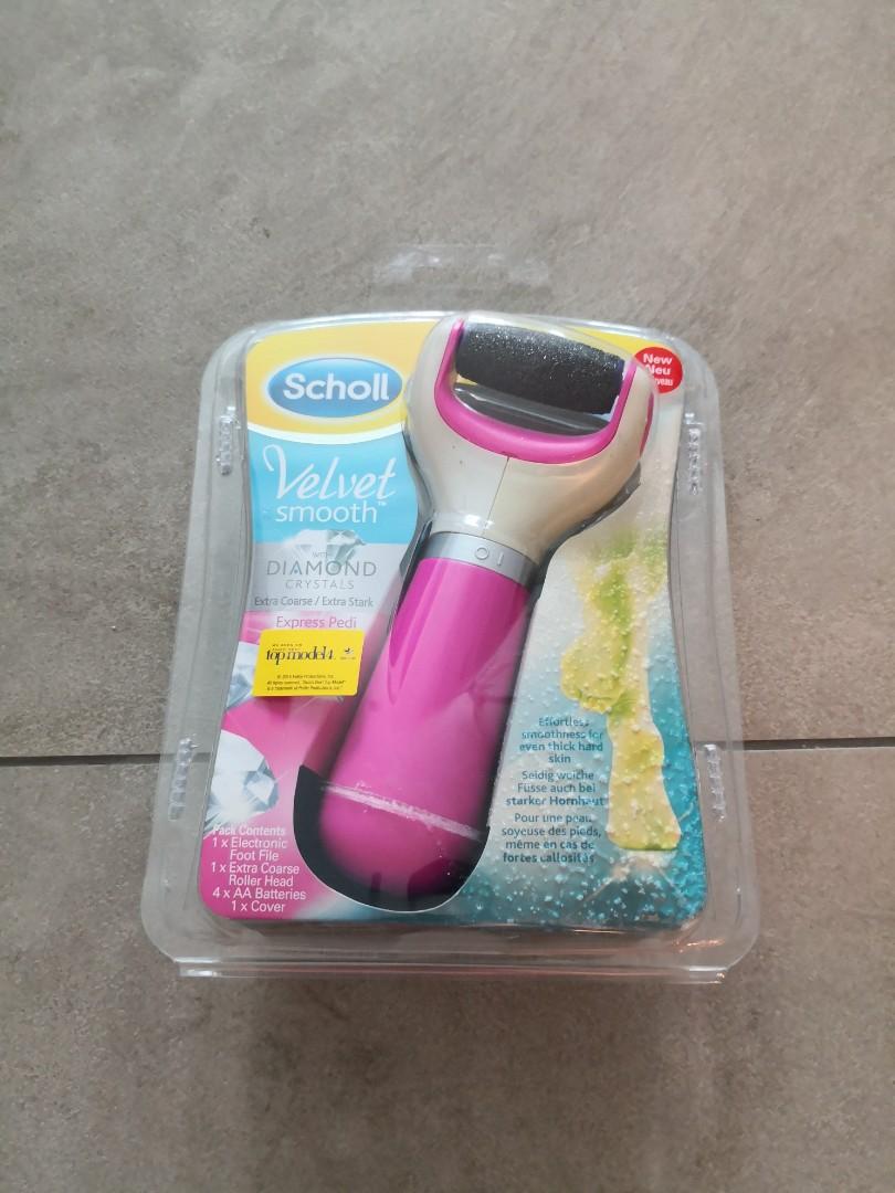 reservering Sport breedtegraad Scholl velvet smooth express pedi foot file, Health & Beauty, Perfumes,  Nail Care, & Others on Carousell