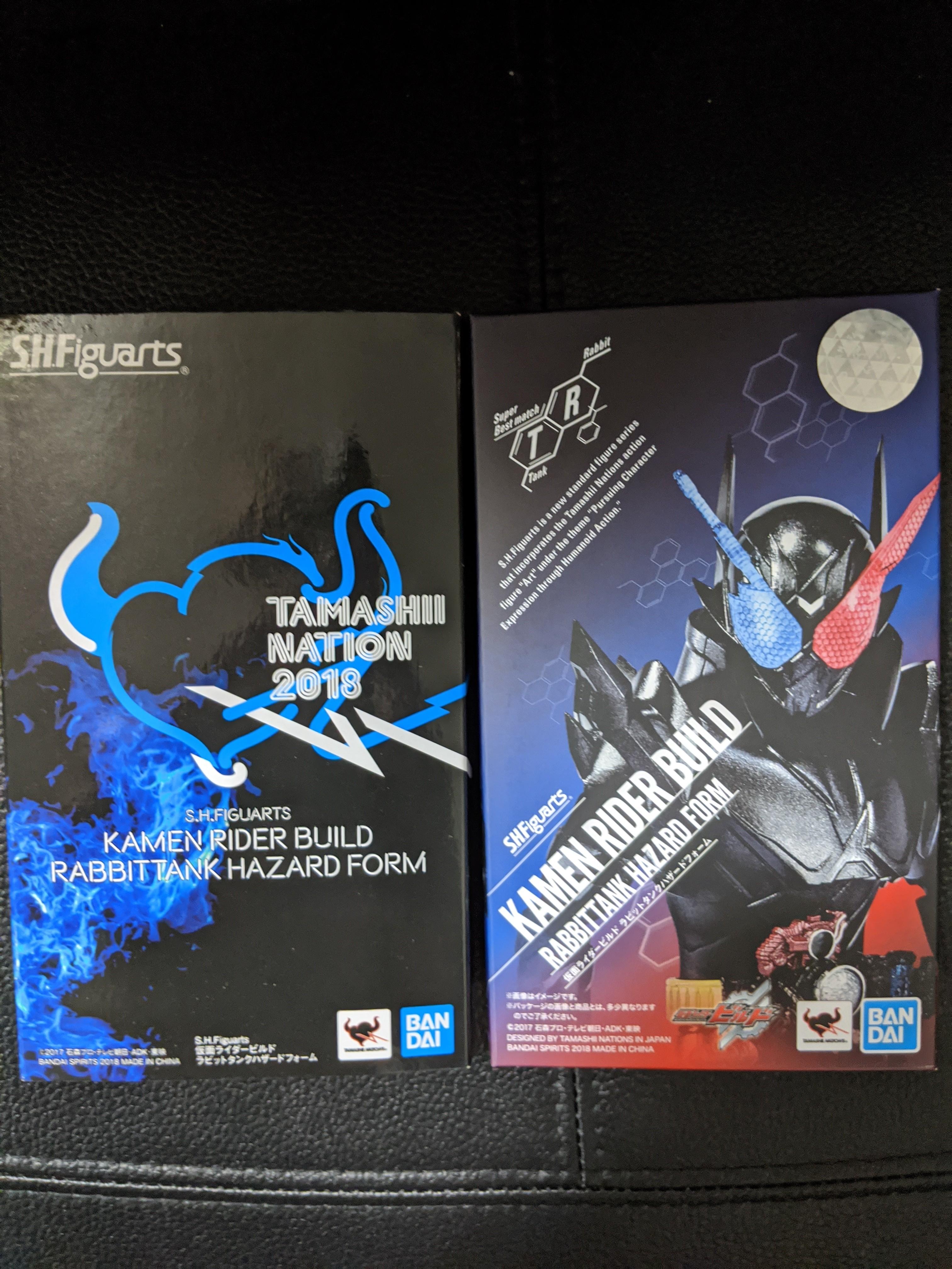 S.H.Figuarts MASKED KAMEN RIDER BUILD TRIAL FORM RABBIT DRAGON Figure w//Tracking