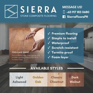 Sierra SPC Floor Planks (12 planks per box)
