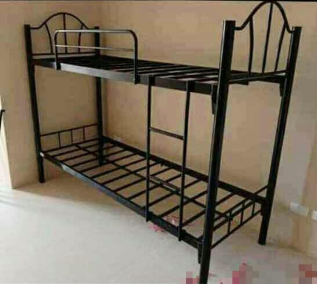 Double deck single bed size hot sale