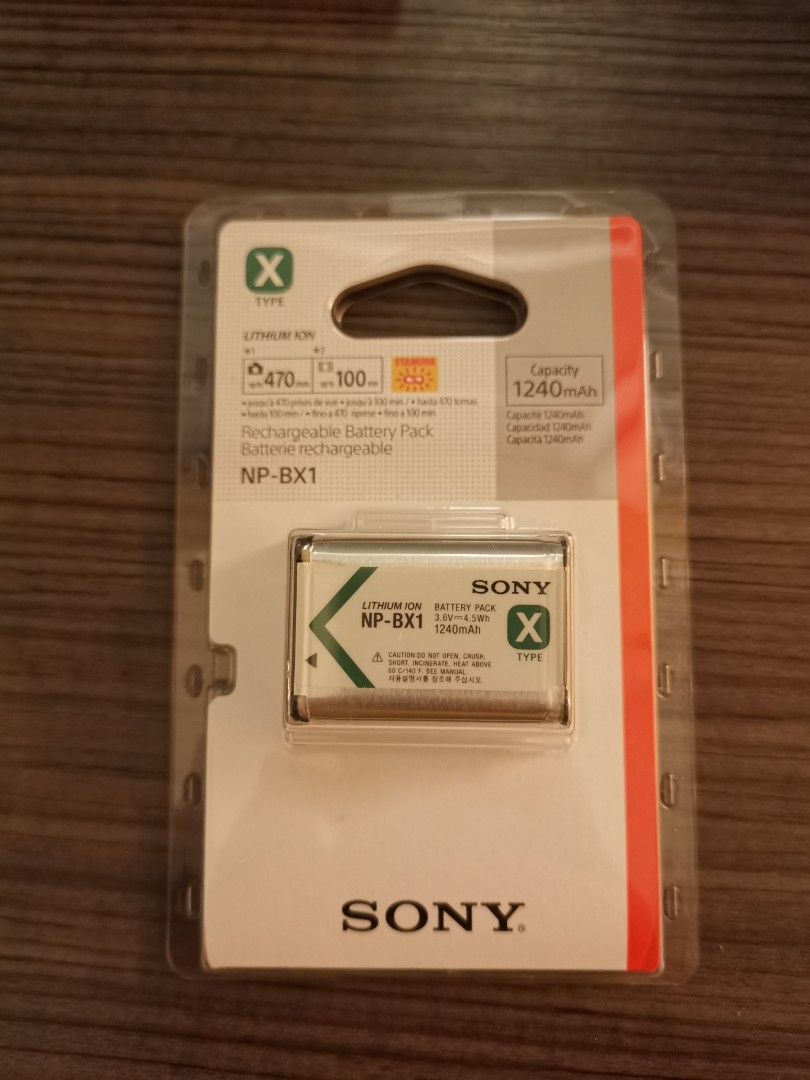 Sony Np Bx1 原裝電 攝影器材 Carousell