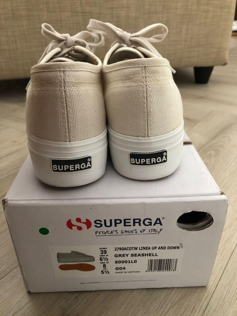 Superga linea up and down grey seashell new arrivals