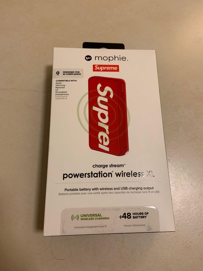 Supreme mophie powerstation wireless xl, 手提電話, 電話及其他裝置